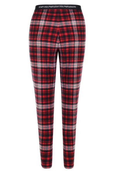 Pajama bottoms Emporio Armani червен