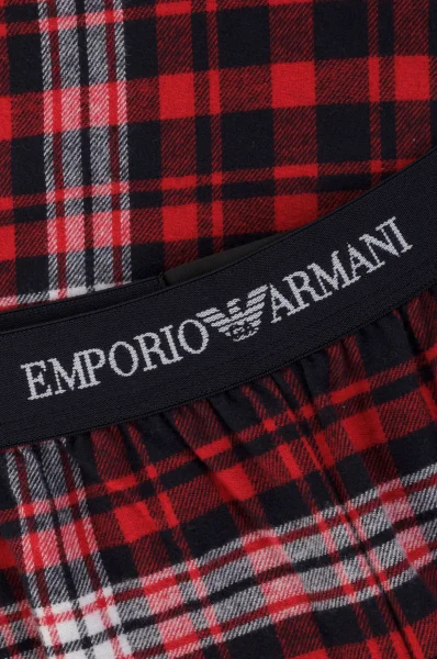 Pajama bottoms Emporio Armani червен