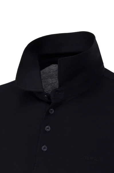 Polo T-shirt Lagerfeld тъмносин