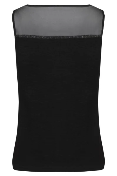 Блуза | Regular Fit Emporio Armani черен