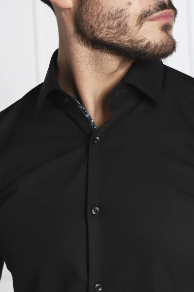 Риза Koey | Slim Fit HUGO черен