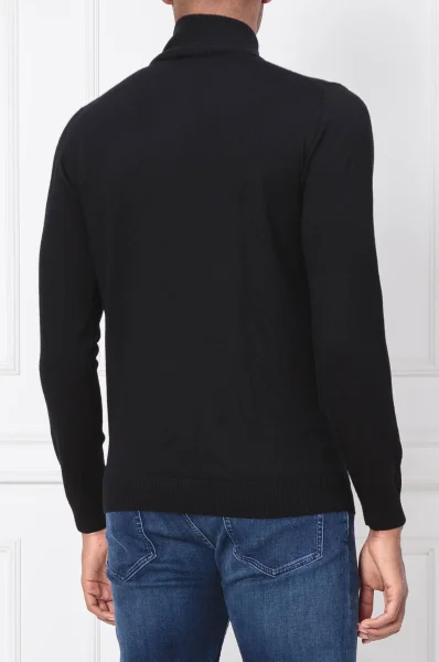 Пуловер TROYER | Regular Fit Karl Lagerfeld черен