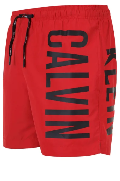 Шорти бански Intense Power | Regular Fit Calvin Klein Swimwear червен