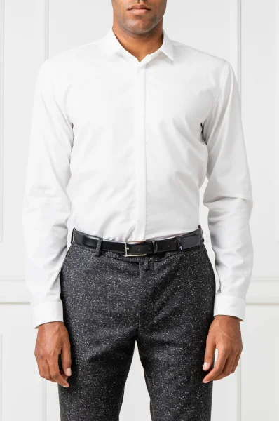 Риза Etran | Extra slim fit | easy iron HUGO бял