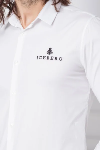 Риза | Regular Fit Iceberg бял