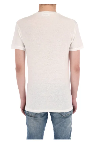 Тениска | Slim Fit Dsquared2 бял