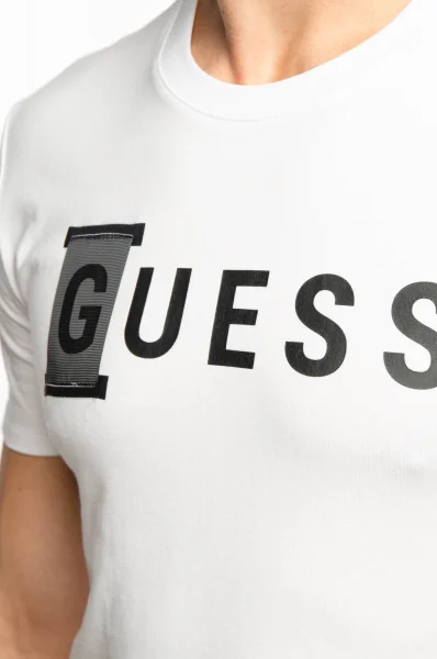 T-shirt | Slim Fit GUESS бял