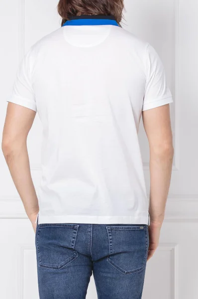 Поло/тениска с яка | Regular Fit Karl Lagerfeld бял
