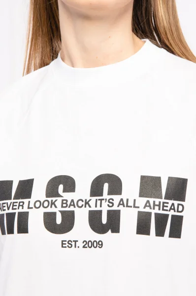 Тениска | Oversize fit MSGM бял