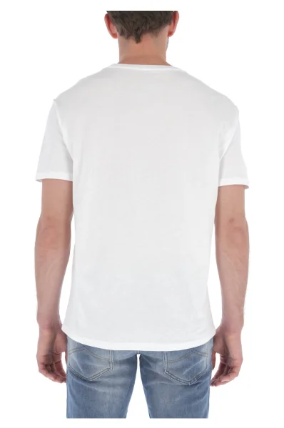Тениска | Regular Fit Armani Exchange бял