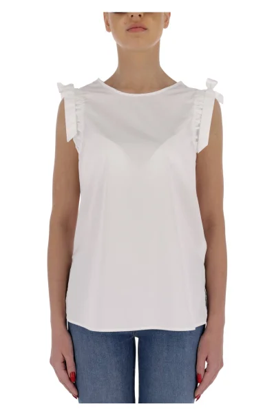 Блуза Citravel_1 | Regular Fit BOSS ORANGE бял