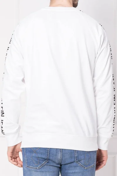 Суитчър/блуза | Regular Fit CALVIN KLEIN JEANS бял