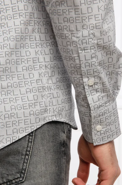 Риза | Slim Fit Karl Lagerfeld бял