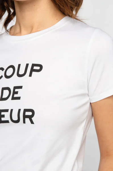 Тениска JOE COUP DE COEU | Regular Fit Zadig&Voltaire бял