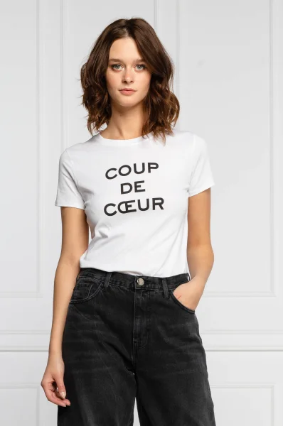 Тениска JOE COUP DE COEU | Regular Fit Zadig&Voltaire бял