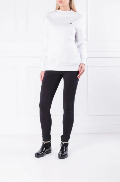 Суитчър/блуза TJW TOMMY CLASSICS S | Oversize fit Tommy Jeans бял