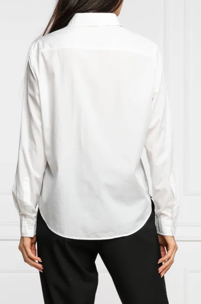 Риза C_Bemanew | Regular Fit BOSS BLACK бял