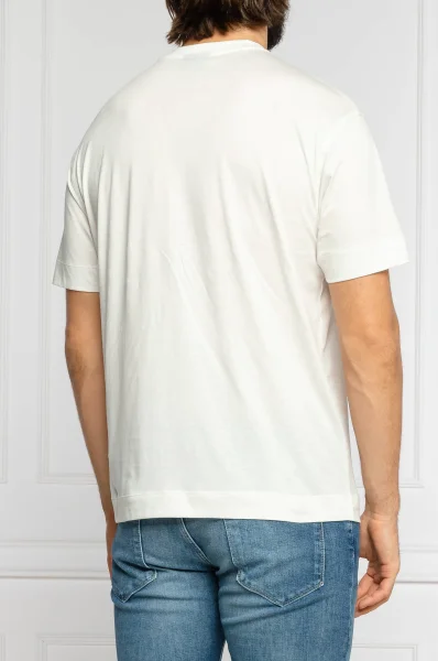 Тениска | Regular Fit Emporio Armani бял