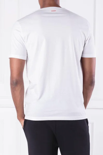 Тениска Dakarow | Regular Fit HUGO бял
