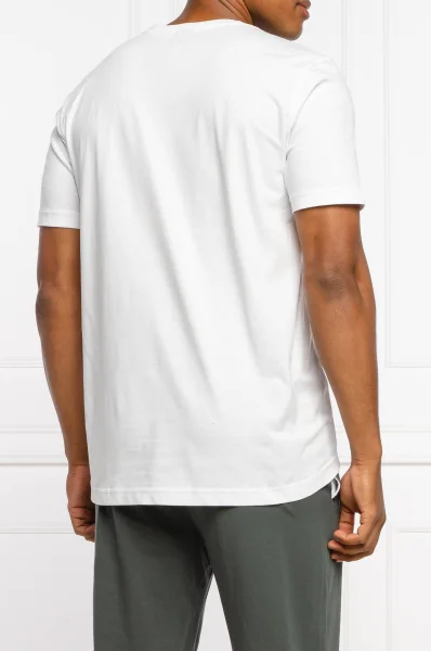 Тениска Tee Pixel 1 | Regular Fit BOSS GREEN бял