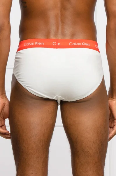 Слипове 3-pack Calvin Klein Underwear бял