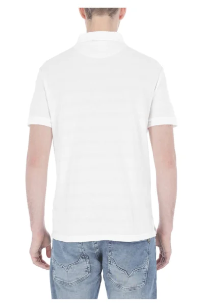 Поло/тениска с яка Llario | Modern fit | pique Joop! бял