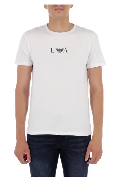 Тениска 2-pack | Slim Fit Emporio Armani бял