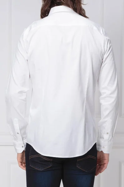 Риза | Slim Fit Armani Exchange бял