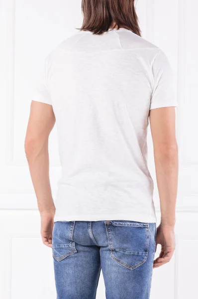 Тениска BENGUIAT | Slim Fit Pepe Jeans London бял
