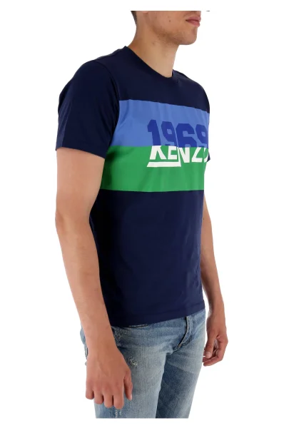 Тениска Hyper KENZO | Regular Fit Kenzo тъмносин