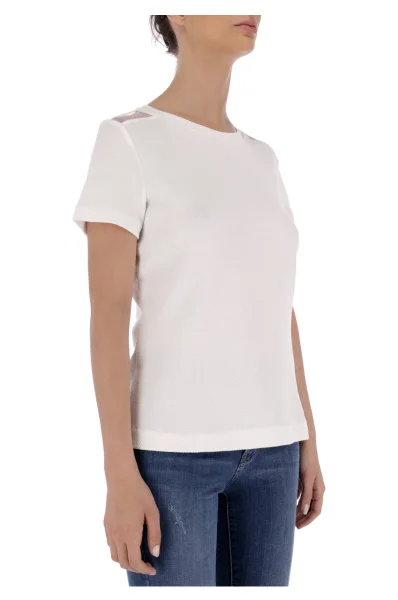 Блуза Dakoty | Regular Fit HUGO бял