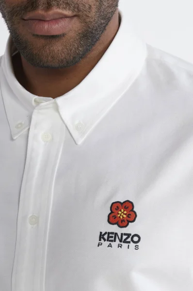 Риза | Regular Fit Kenzo бял