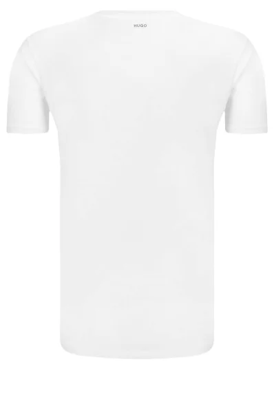 Тениска Dears | Relaxed fit HUGO бял