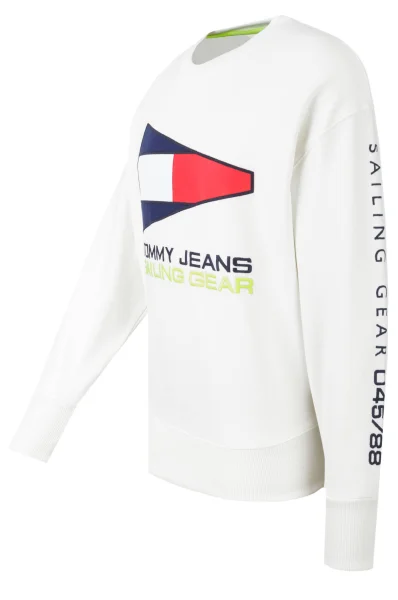 Суитчър/блуза 90s | Regular Fit Tommy Jeans бял