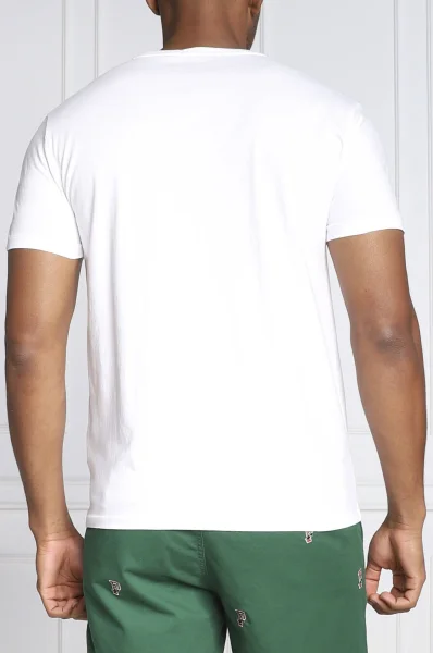 Тениска | Custom slim fit POLO RALPH LAUREN бял