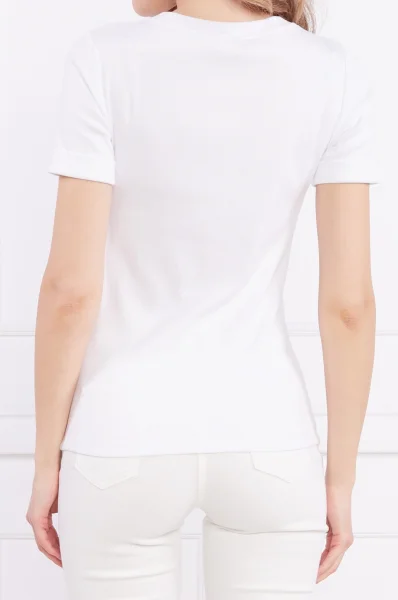 Тениска | Regular Fit Peserico бял