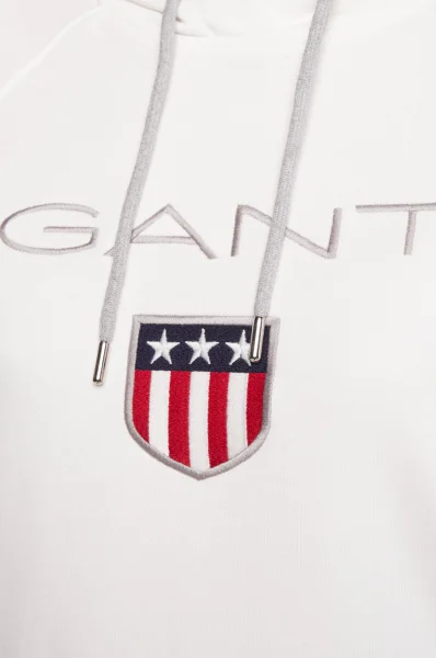 Суитчър/блуза SHIELD | Regular Fit Gant бял