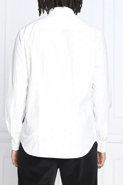 Риза SUNSET | Slim Fit GUESS бял