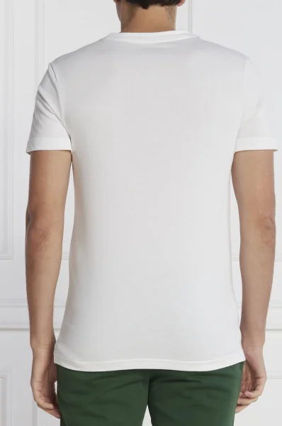 Тениска | Regular Fit Lacoste бял
