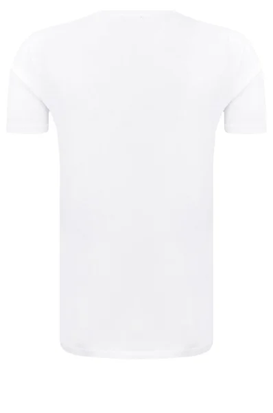 Тениска BMOWT-PARSEN-S | Slim Fit Diesel бял