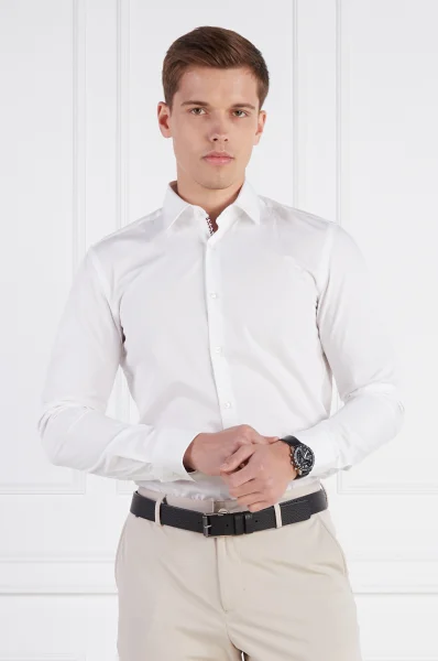 Риза Koey | Slim Fit HUGO бял