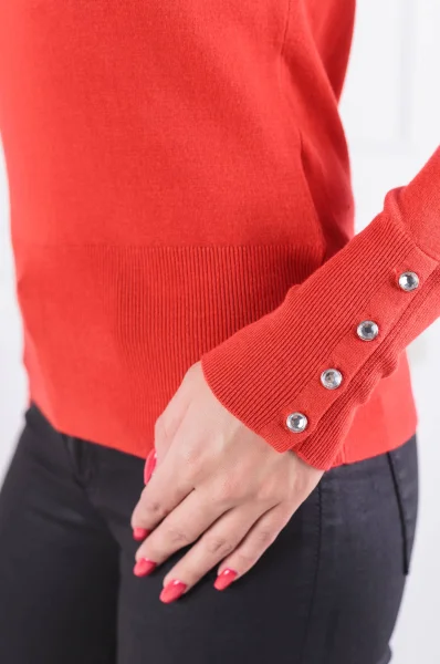 Пуловер | Slim Fit GUESS червен