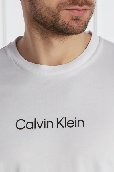 Тениска | Comfort fit Calvin Klein бял