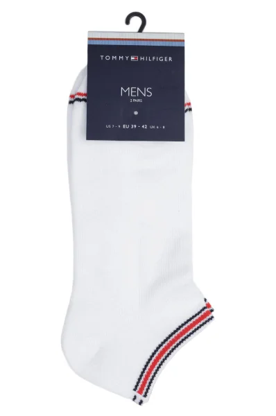 Чорапи 2-pack iconic sports sneaker Tommy Hilfiger бял