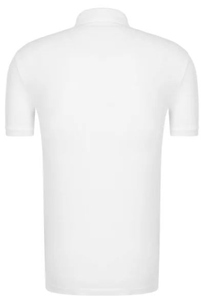 Тениска с яка Emporio Armani бял