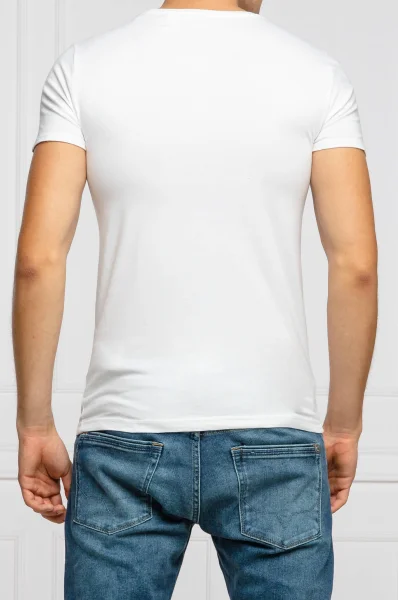Тениска | Slim Fit Guess Underwear бял