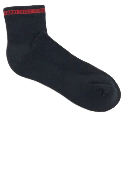 Чорапи 2-pack 2P SH RIB TAPE CC Hugo Bodywear бял
