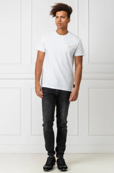 Тениска ANANKE | Slim Fit Versace Jeans Couture бял