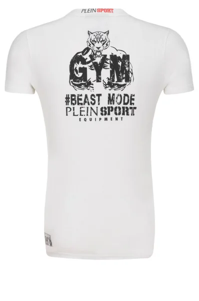 T-shirt rakin Plein Sport бял
