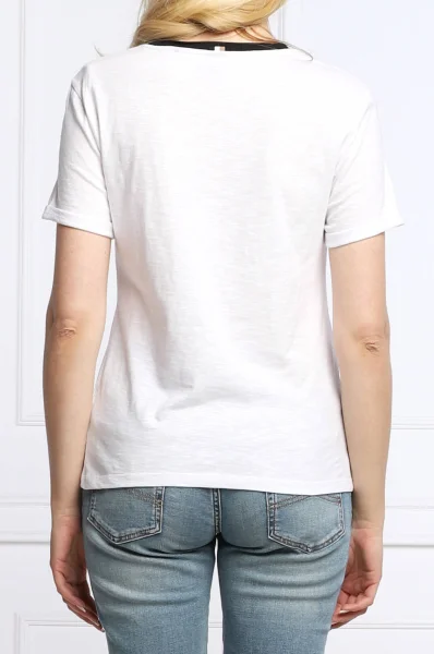 Тениска C_Emoi1 | Regular Fit BOSS BLACK бял